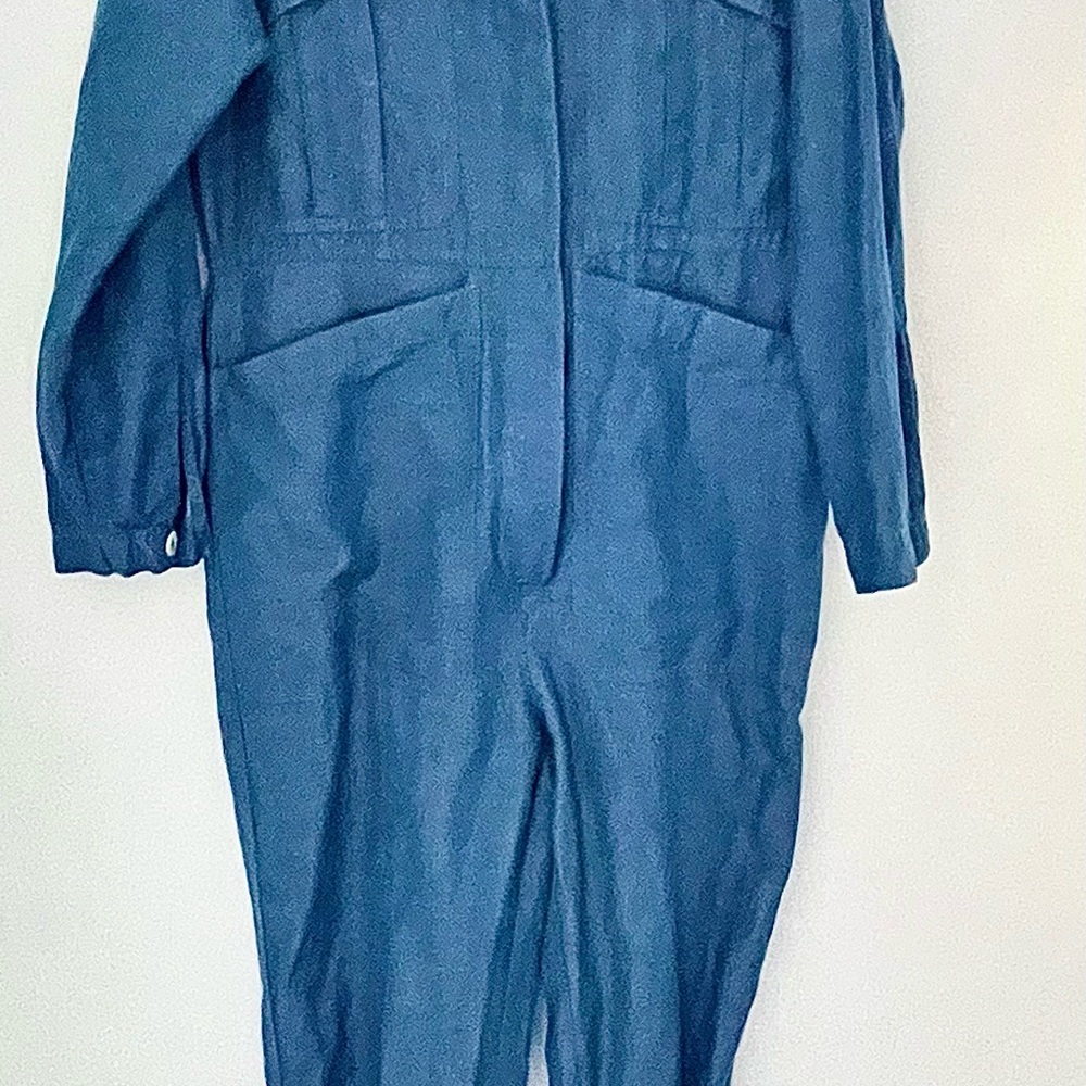 Blue Denim Jumpsuit